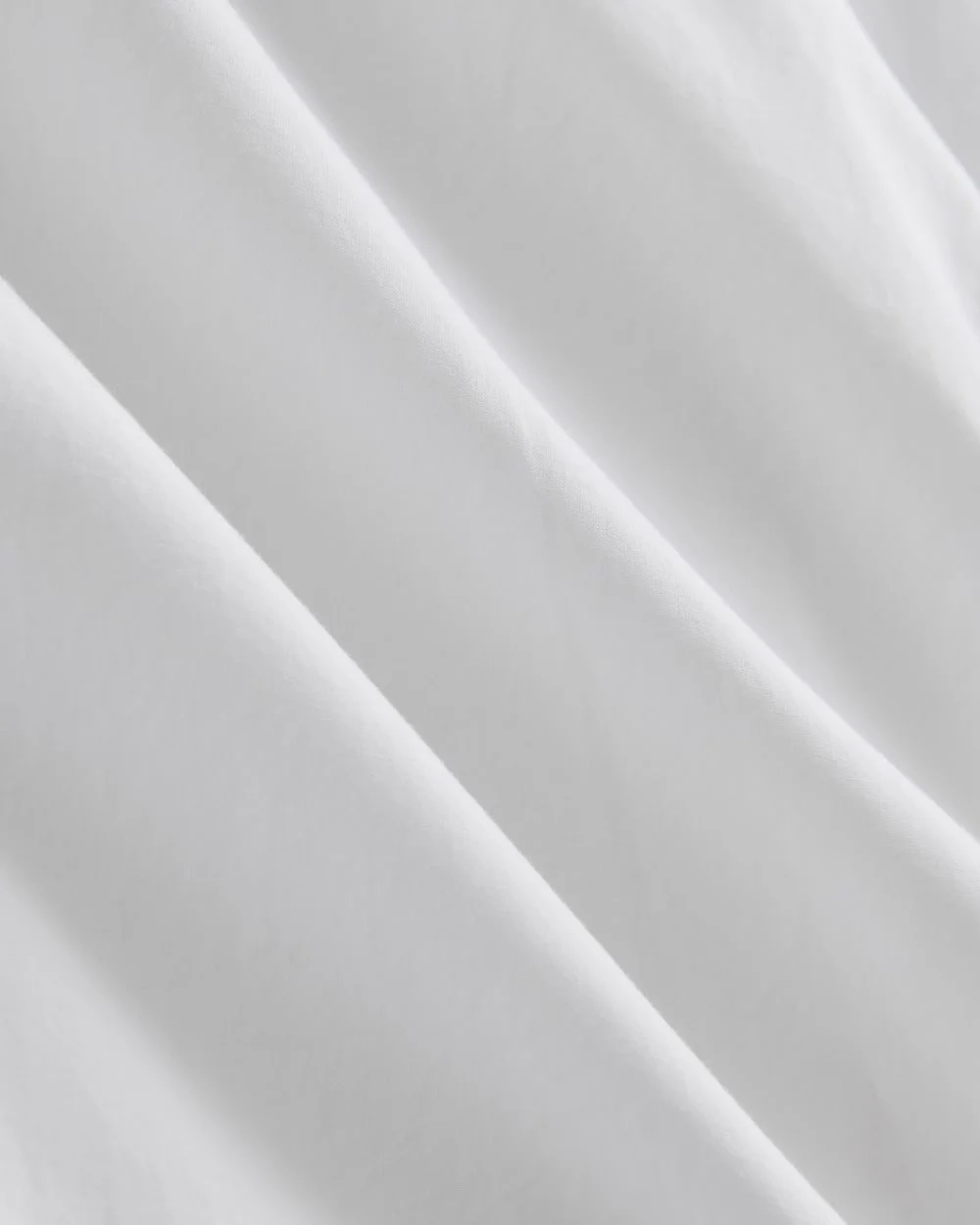 The Drawcord Shirtdress in Ultrasoft Cotton | White (4)