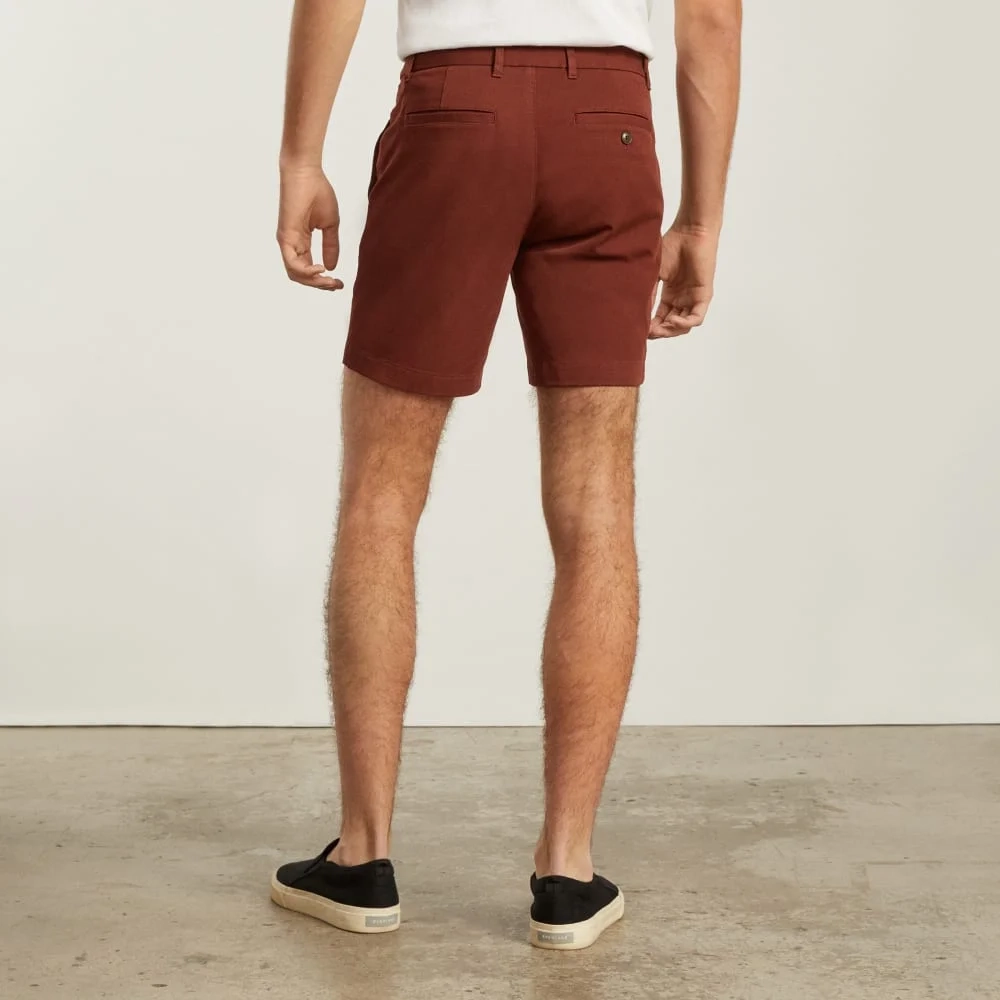 The 7” Slim-Fit Performance Chino Short | Hickory (3)