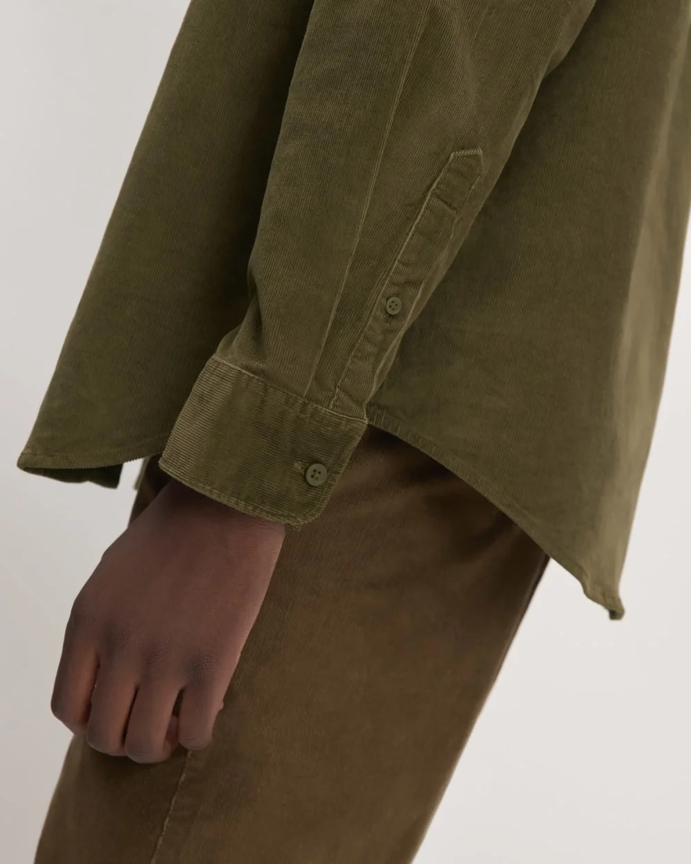 The Relaxed Corduroy Shirt  | Beech (3)
