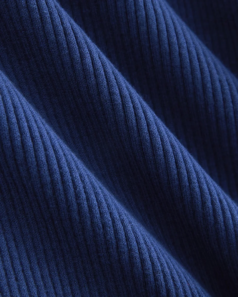 Cutaway Ribbed Midi Dress | Estate Blue (6)