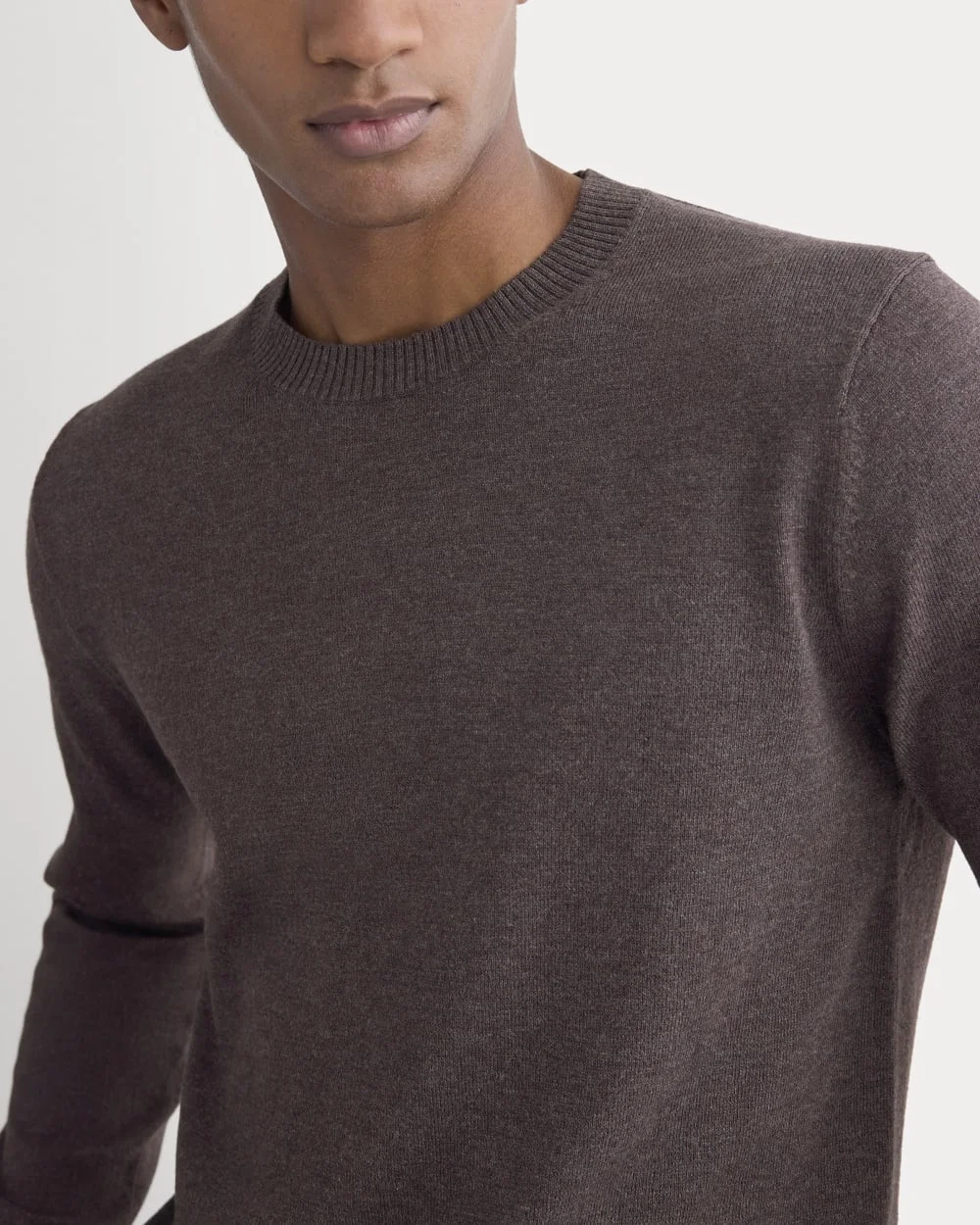 The No-Sweat Sweater | Uniform | Heathered Burgundy (4)