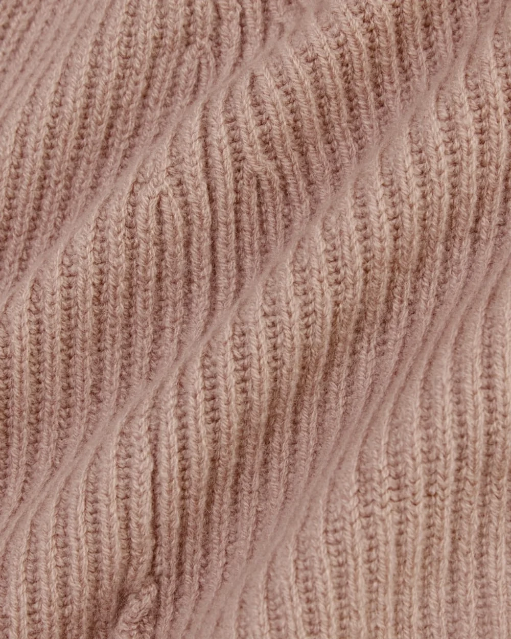 The Cashmere Ribbed Beanie | Dusty Rose (2)