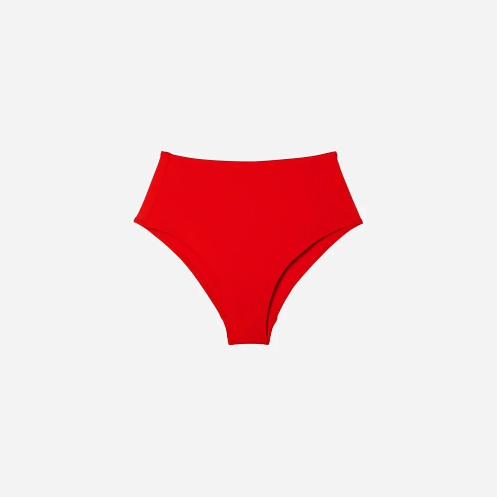 The High-Rise Hipster Bottom | Bright Red
