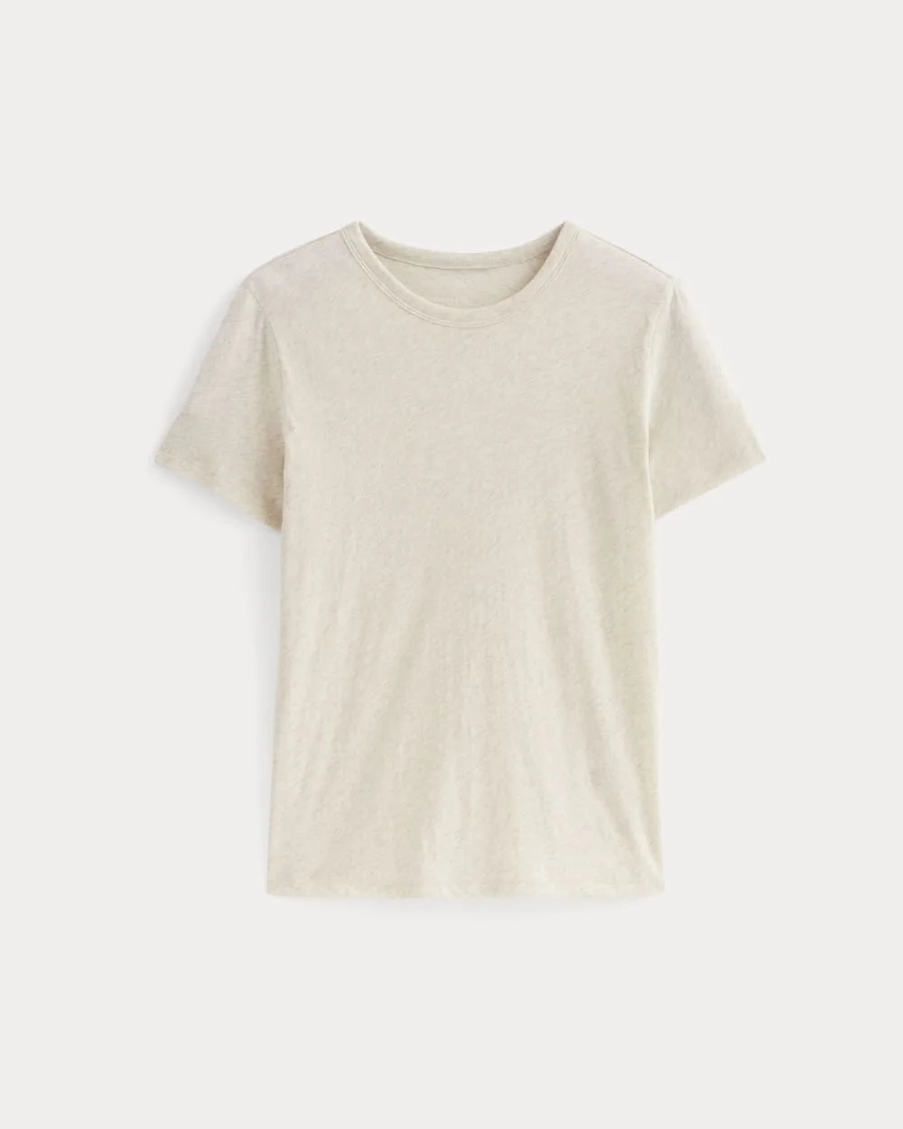 The Slim Air Tee | Heathered Oat (3)
