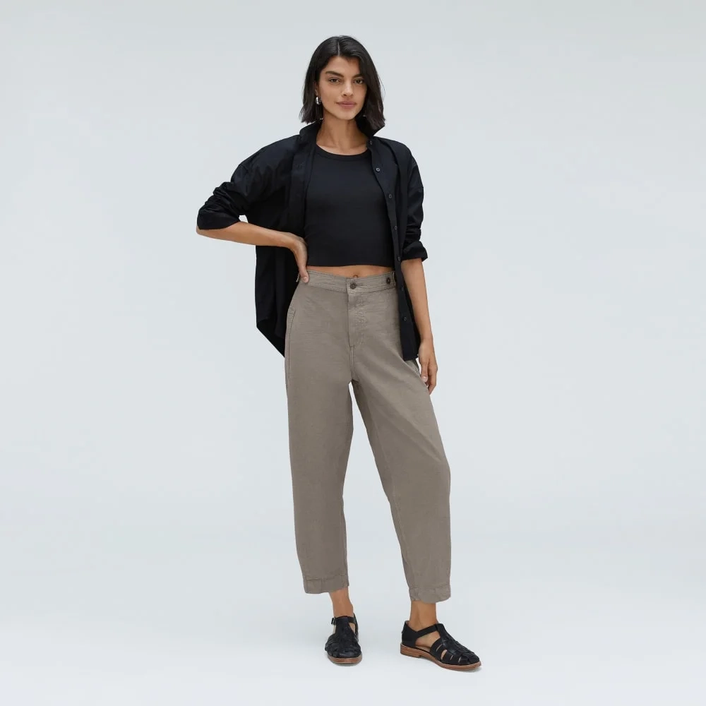 The Fatigue Barrel Pant | Clay (3)