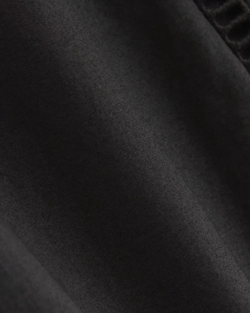 The Lace Trim Caftan Dress | Black (3)