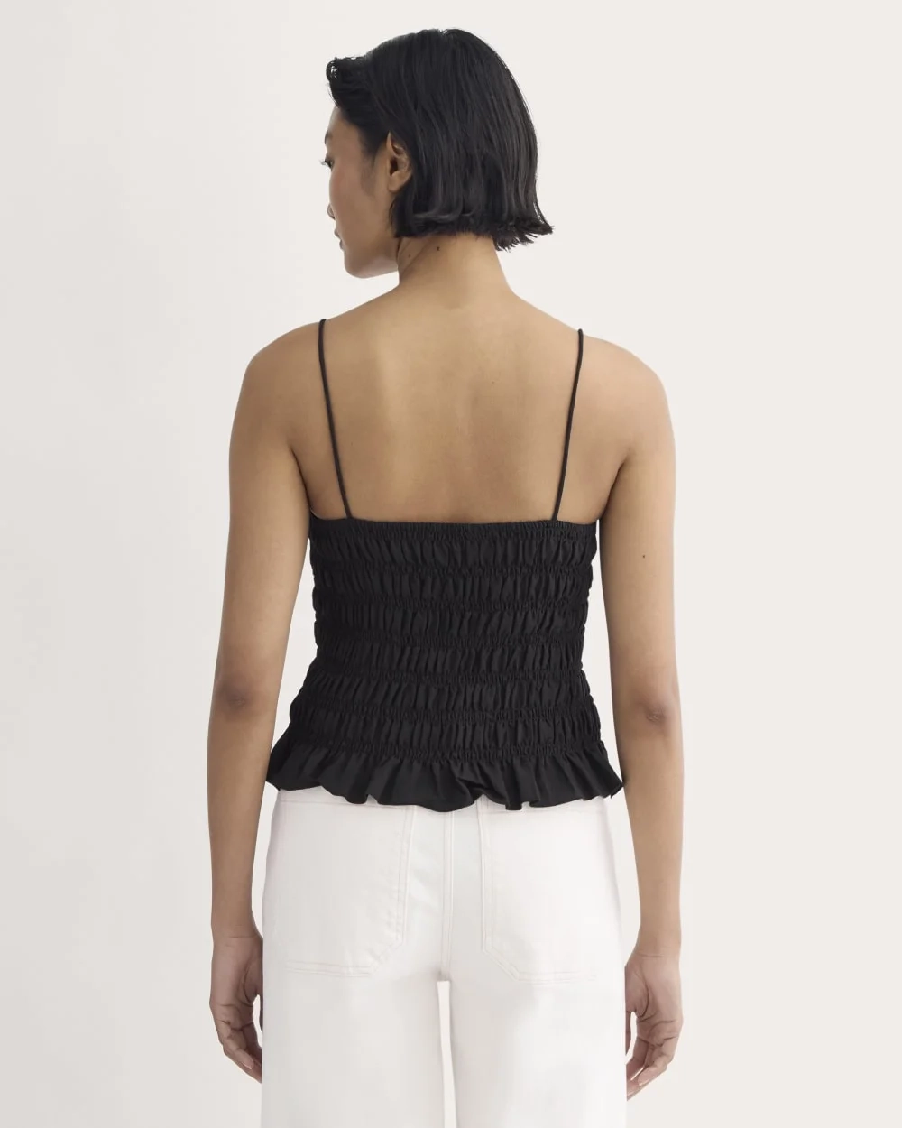 The Smocked Tank | Black (4)
