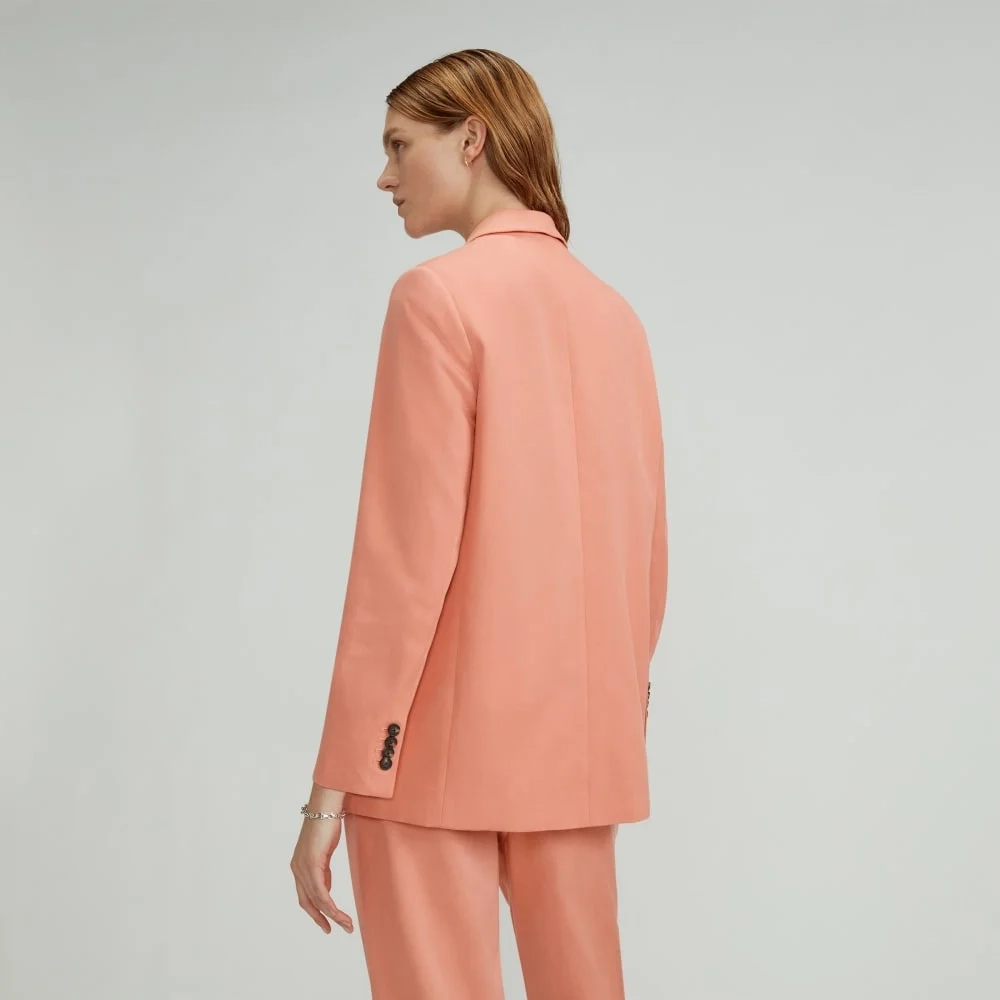 The Oversized Blazer in Buttersmooth | Tawny Pink (6)