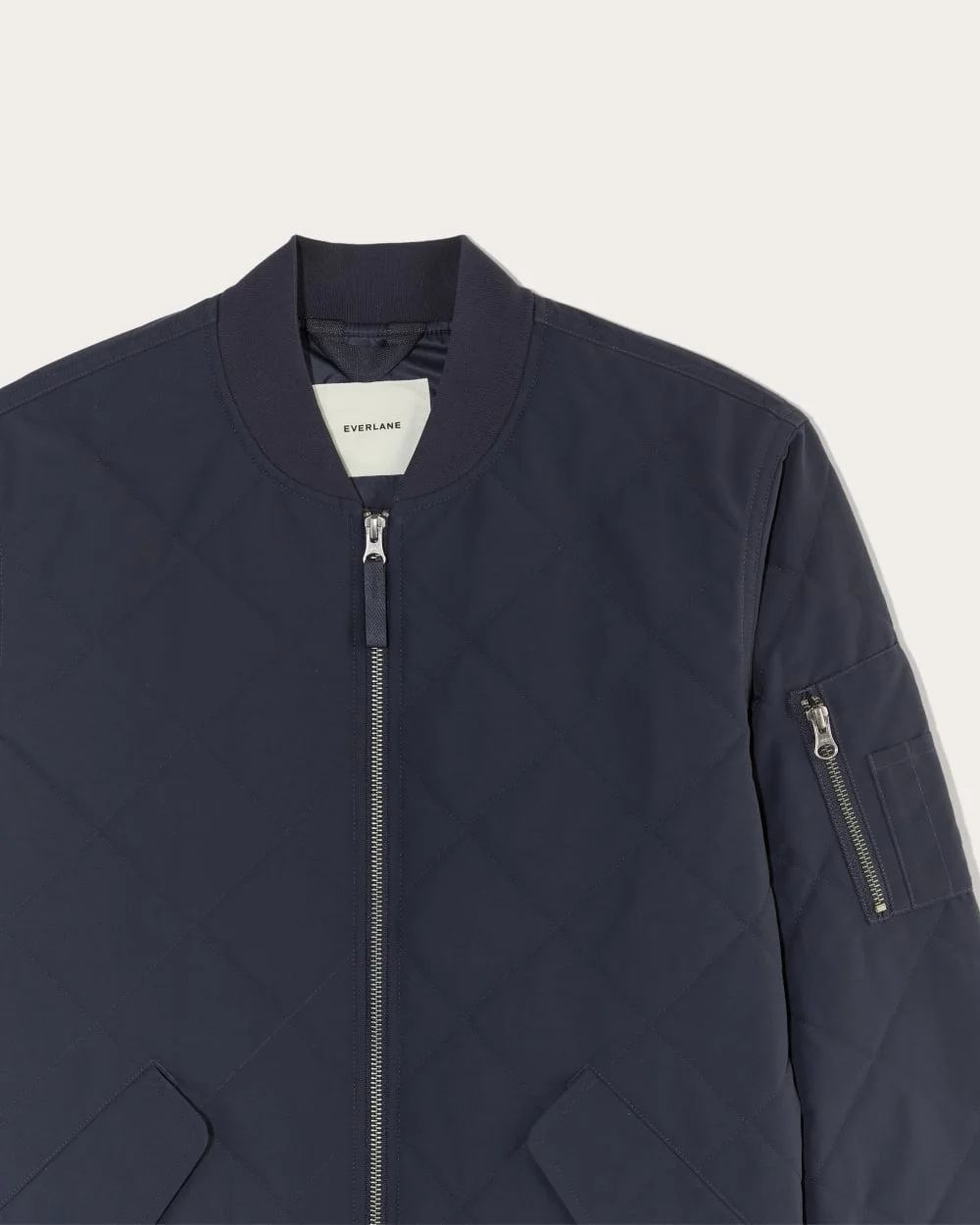 The Quilted Bomber | Navy (4)