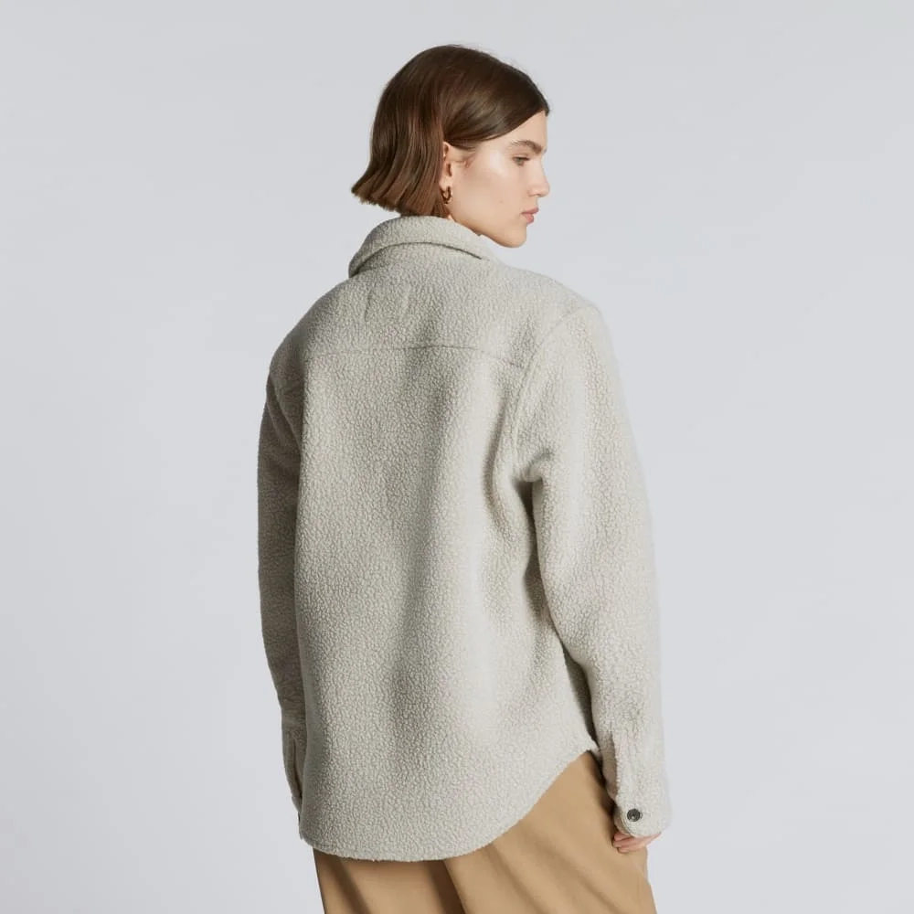 The ReNew Fleece Everyone Overshirt | Oat (2)