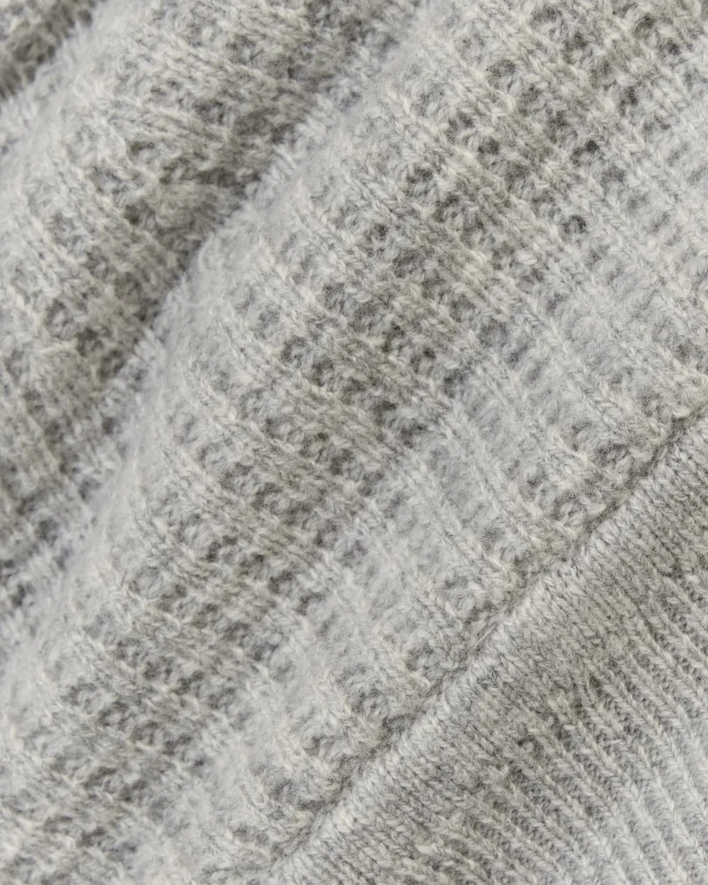 The Waffle Beanie | Heather Grey (2)