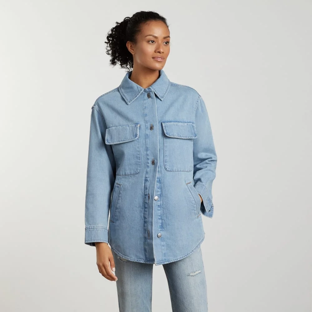 The Denim Shirt Jacket | Myrtle Sky (4)