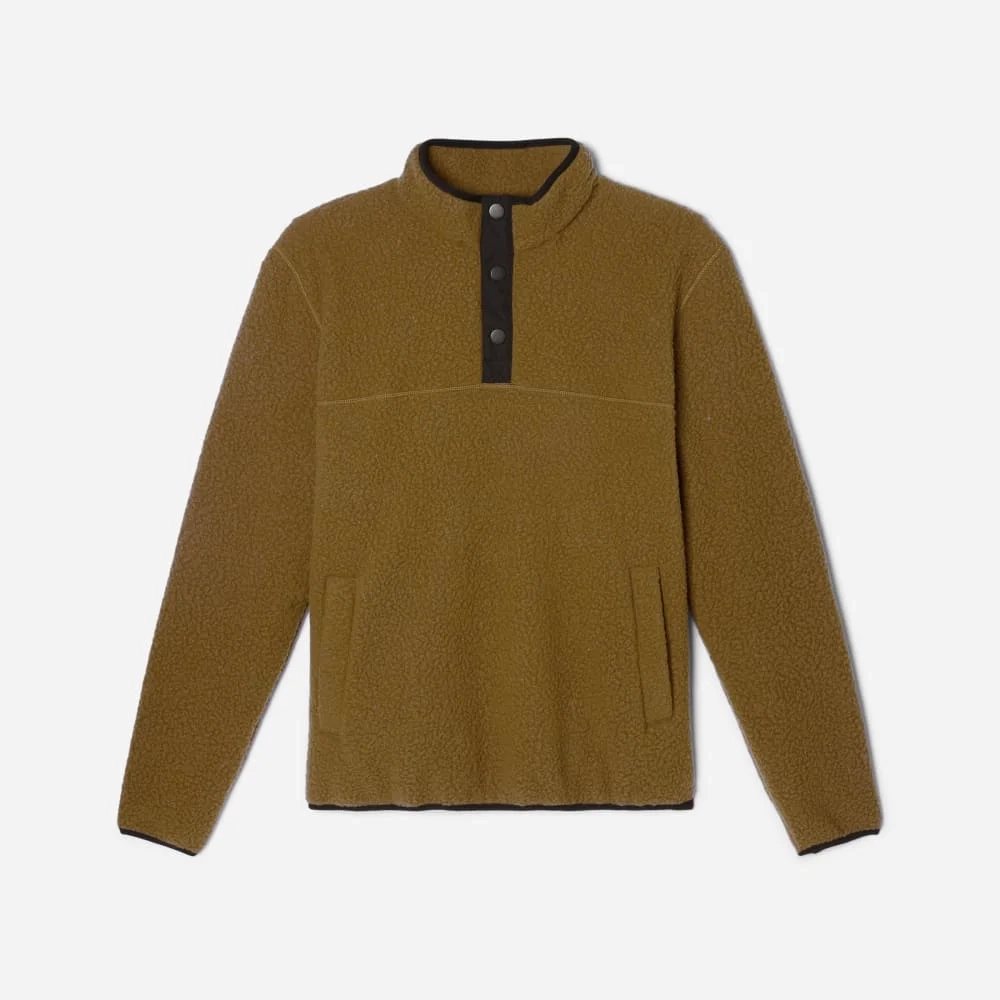 The ReNew Fleece Pullover | Tapenade (3)