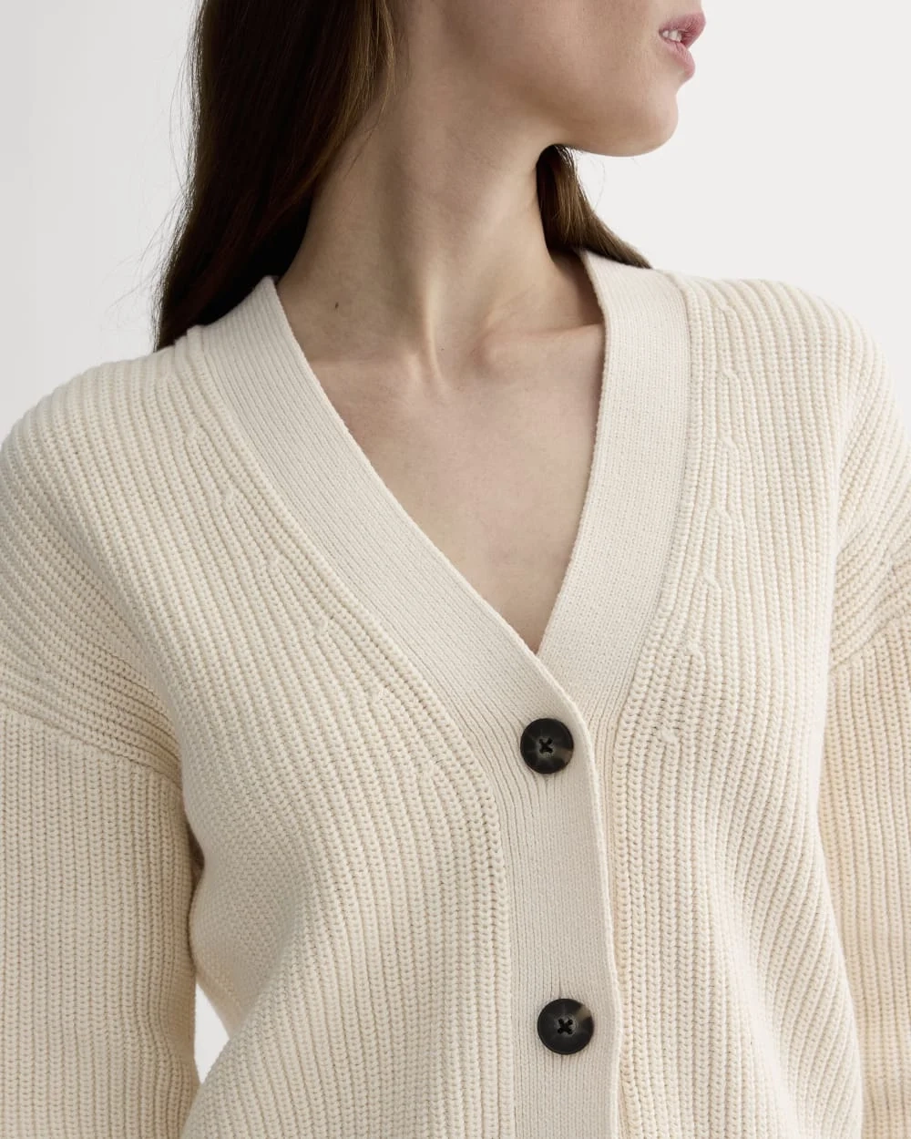 The Boxy Cardigan in Everyday Cotton | Canvas (3)