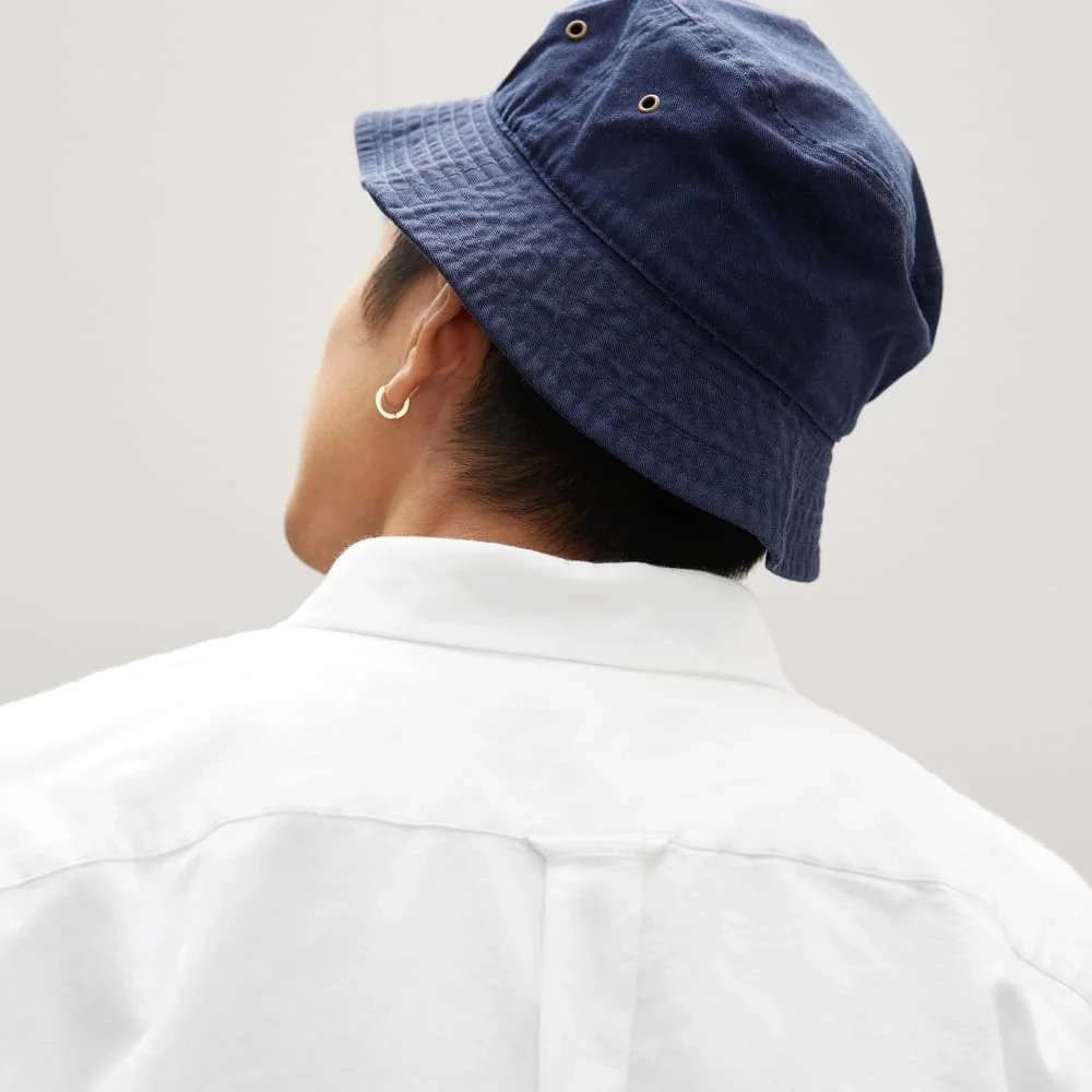 The Standard Fit Japanese Oxford Shirt | Uniform | White | Tall (3)