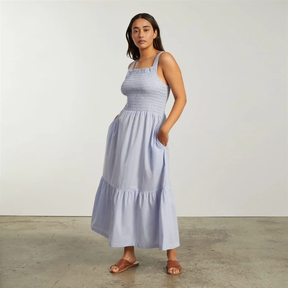 The Smock Dress | Bluebell Gingham (3)