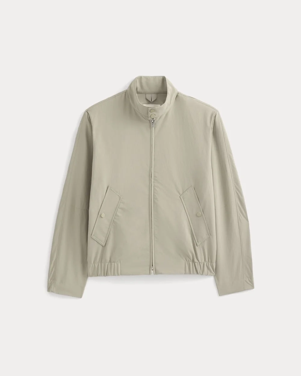 Re:Cycled Nylon Harrington Jacket | Trench Coat Khaki (4)