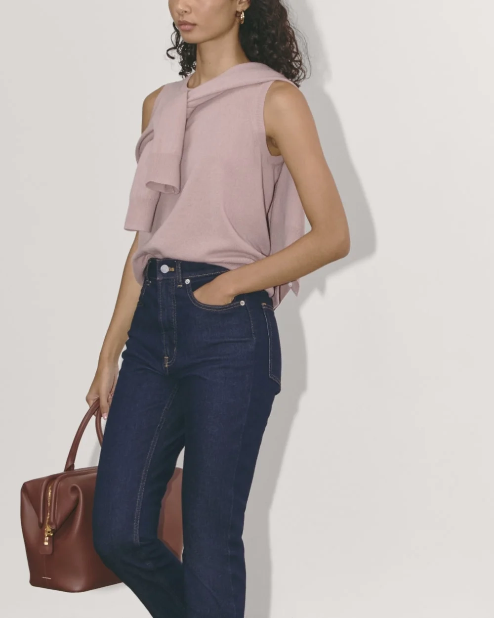 The Classic Tank in Cashmere | Dusty Rose (2)