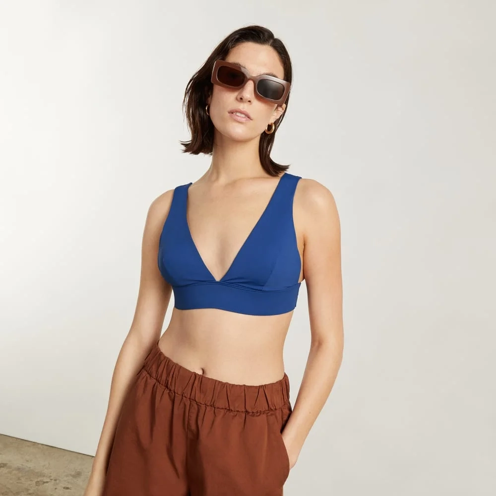 The Triangle Bikini Top | Blue Dusk (4)