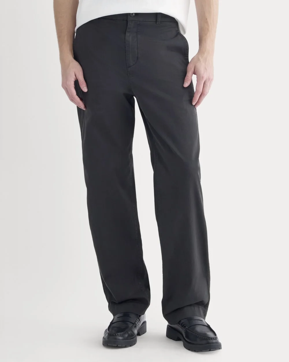 Relaxed Fit Chino | Black (5)