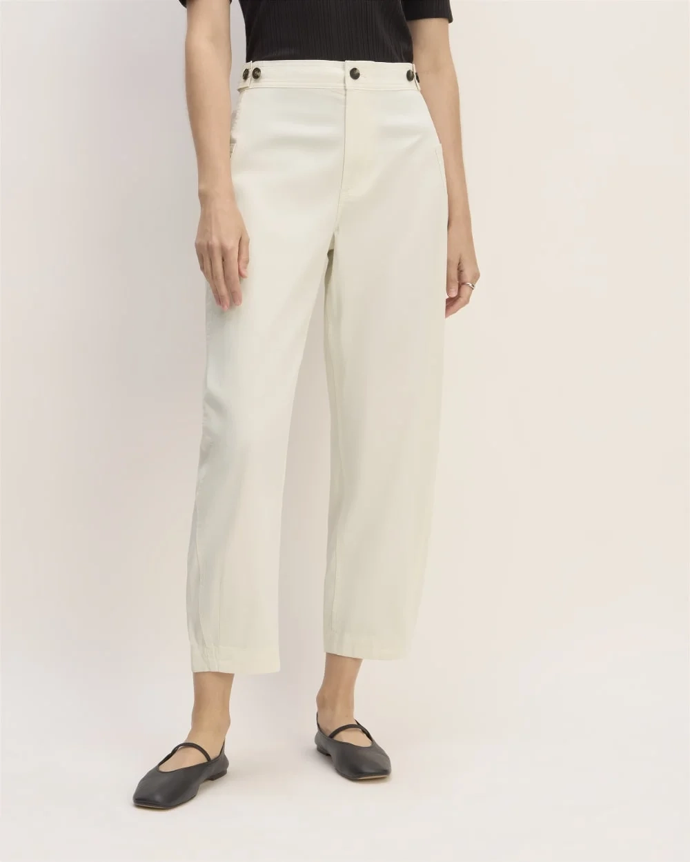 The Barrel Pant | Bone (6)