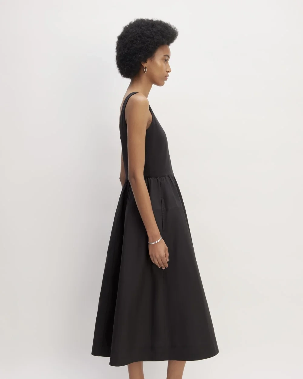 The Supima® Jersey Riviera Dress | Black (3)