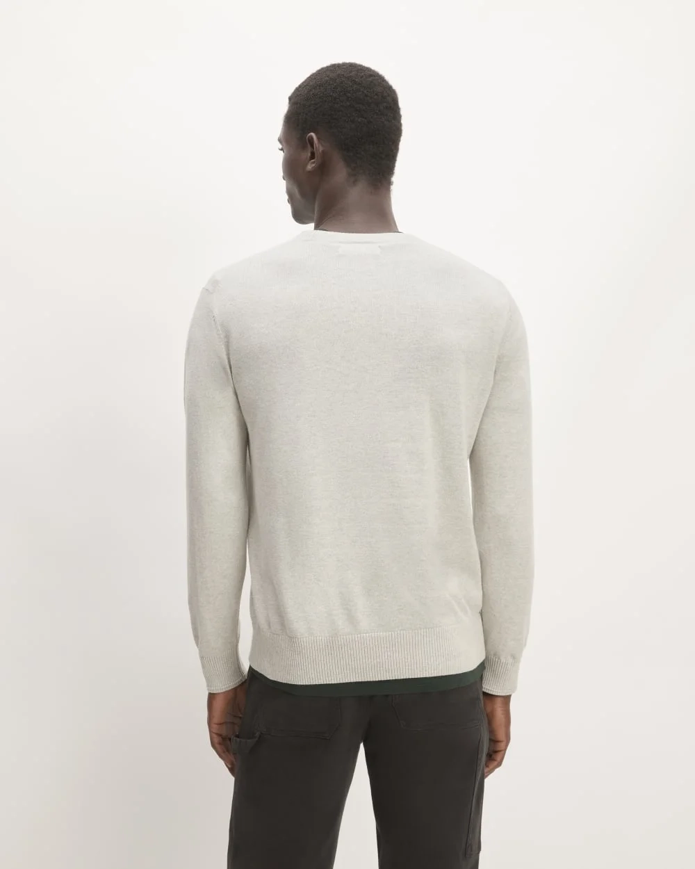 The No-Sweat Sweater | Uniform | Chalk (3)