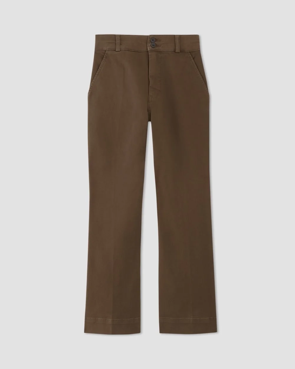 The Organic Kick Flare Pant | Cocoa (5)