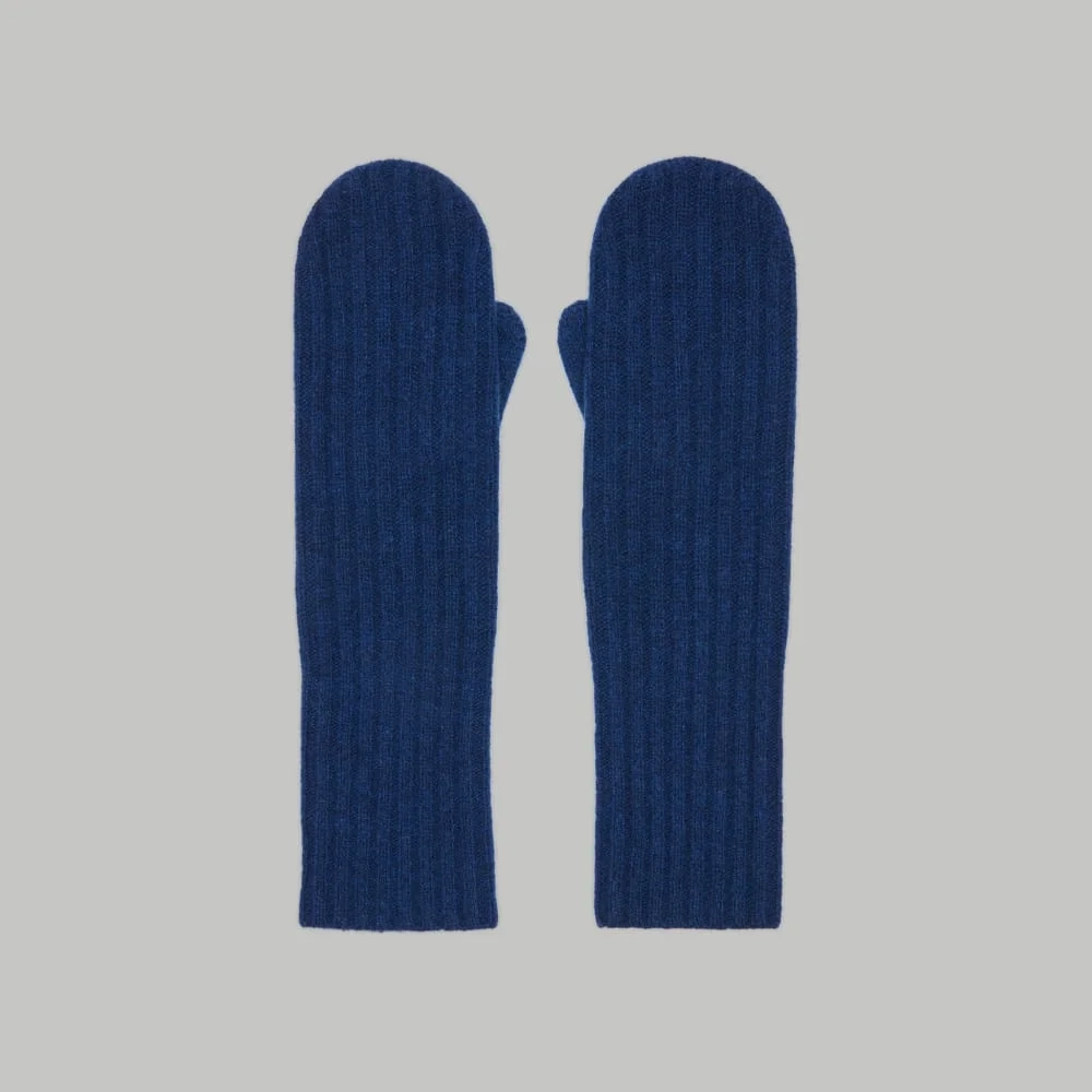 The Cashmere Mittens | Bright Navy (5)