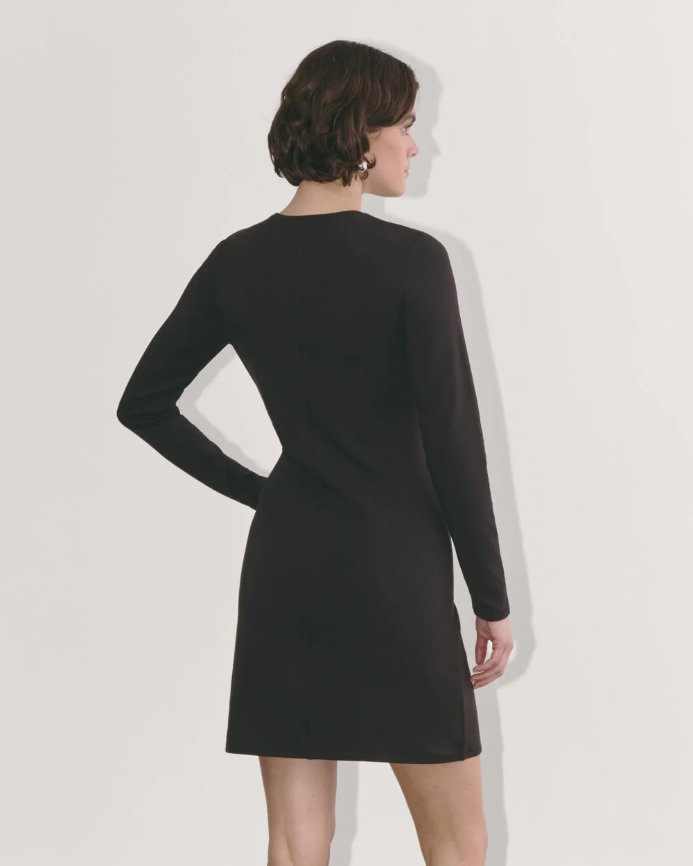 The Form Mini Dress | Black (5)