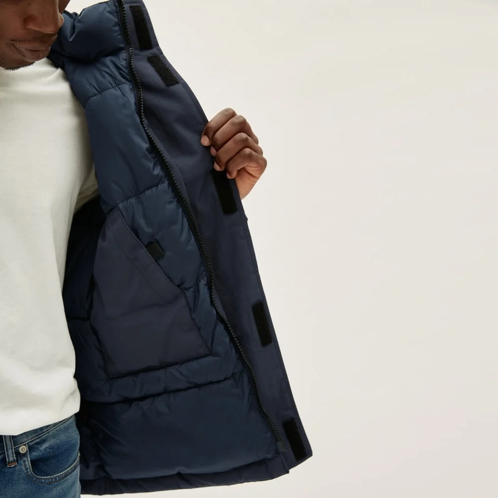The ReNew Short Parka | India Ink (4)