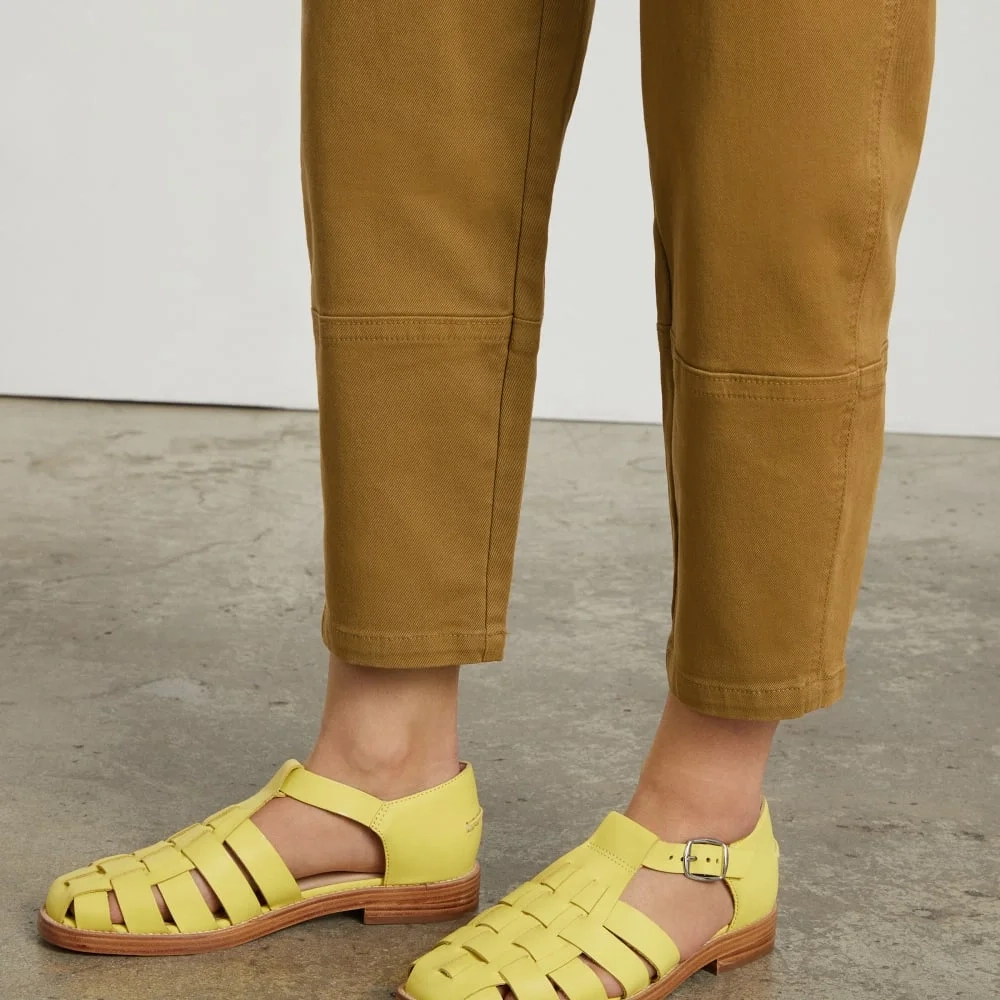 The Utility Barrel Pant | Golden Brown | Regular (5)