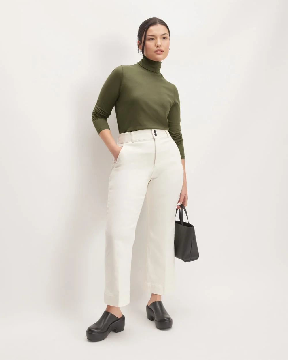 The Organic Cotton Turtleneck | Kalamata (3)