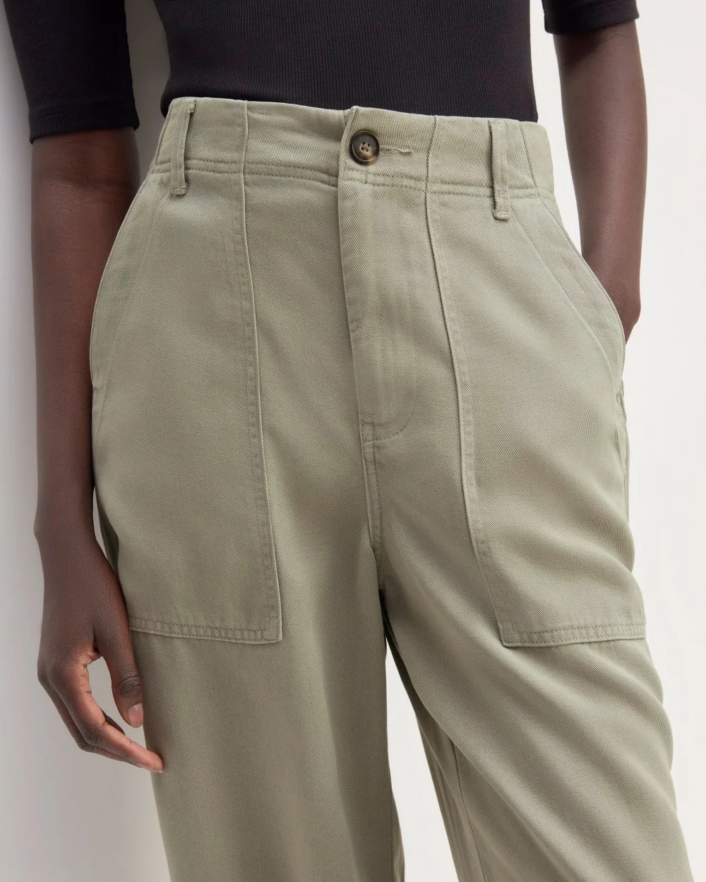 The Utility Pant in Buttersoft | Sage Green (5)