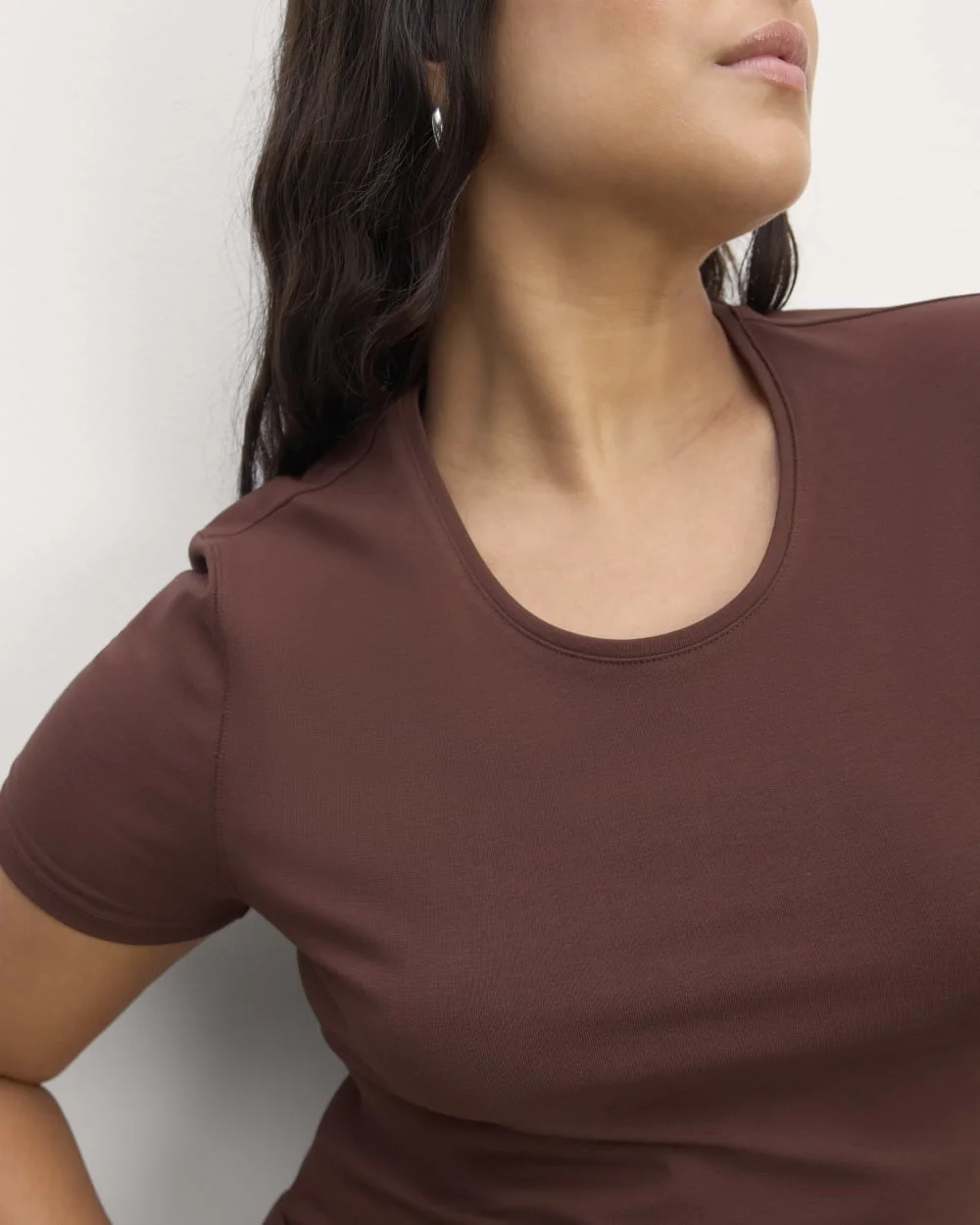 The Form Tee | Dark Mahogany (3)
