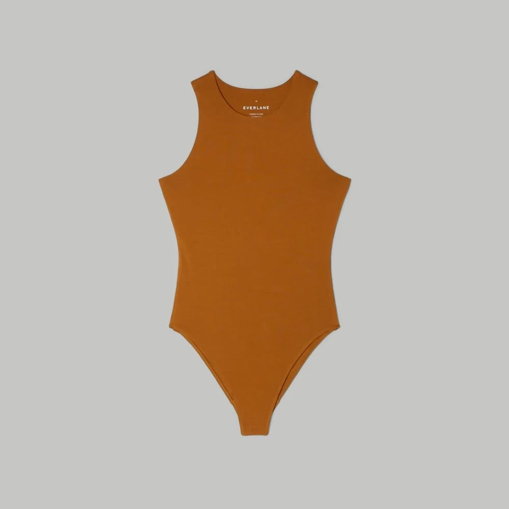 The Cutaway Tank Bodysuit | Tapenade | Bikini (6)