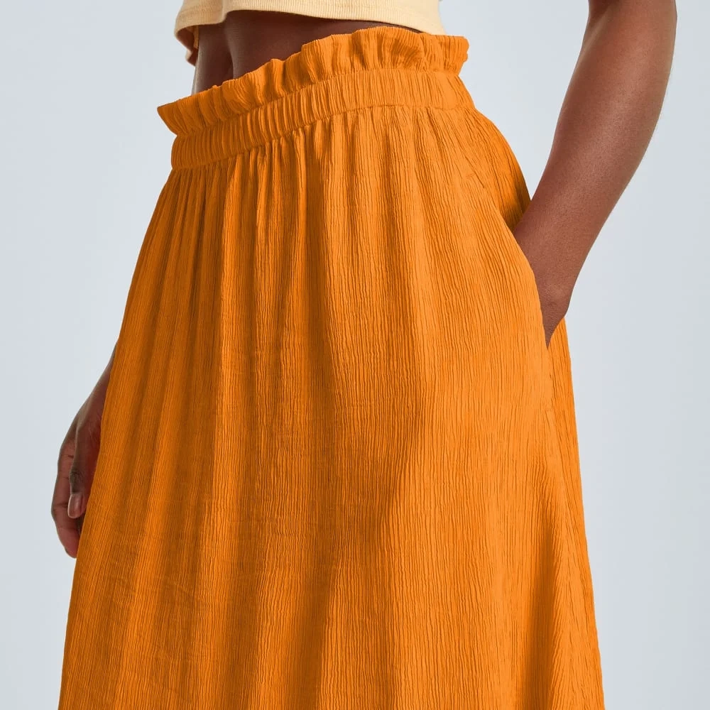 The Naia™ Ripple Skirt | Turmeric (3)