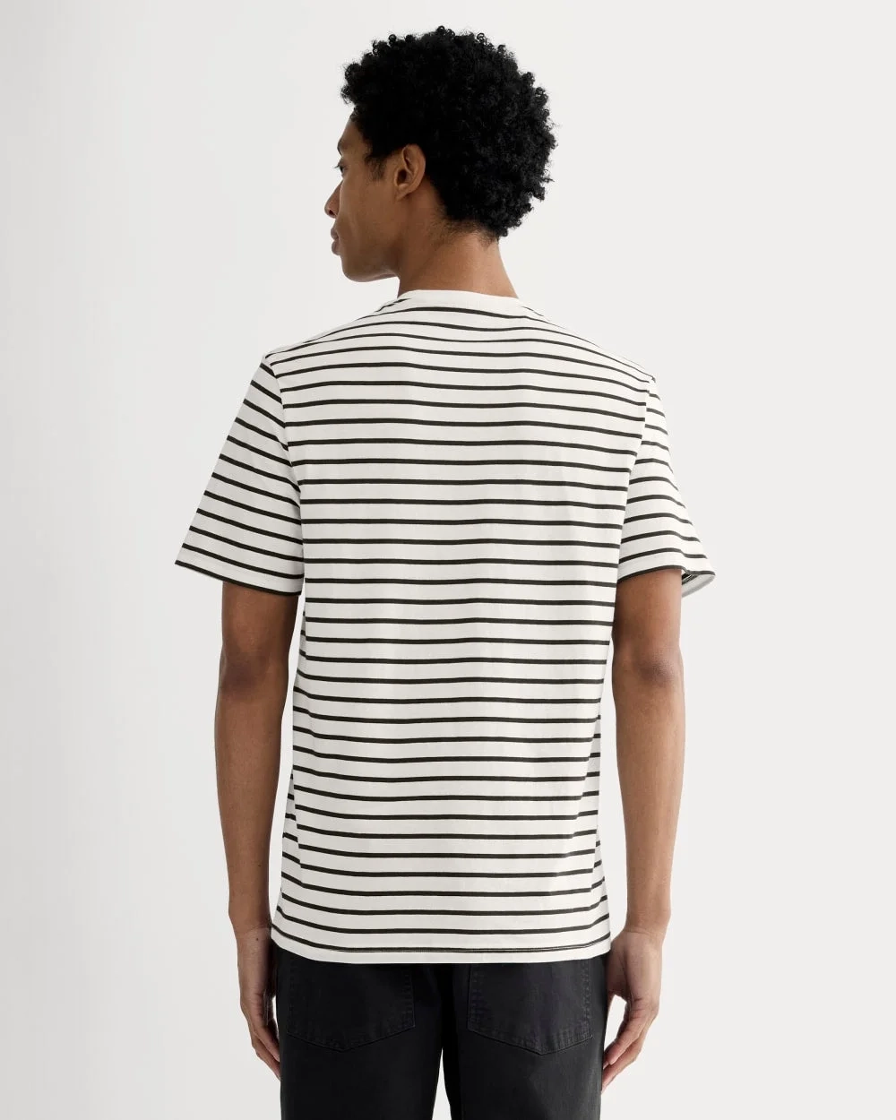 The Essential Organic Crew | Bone / Black (6)
