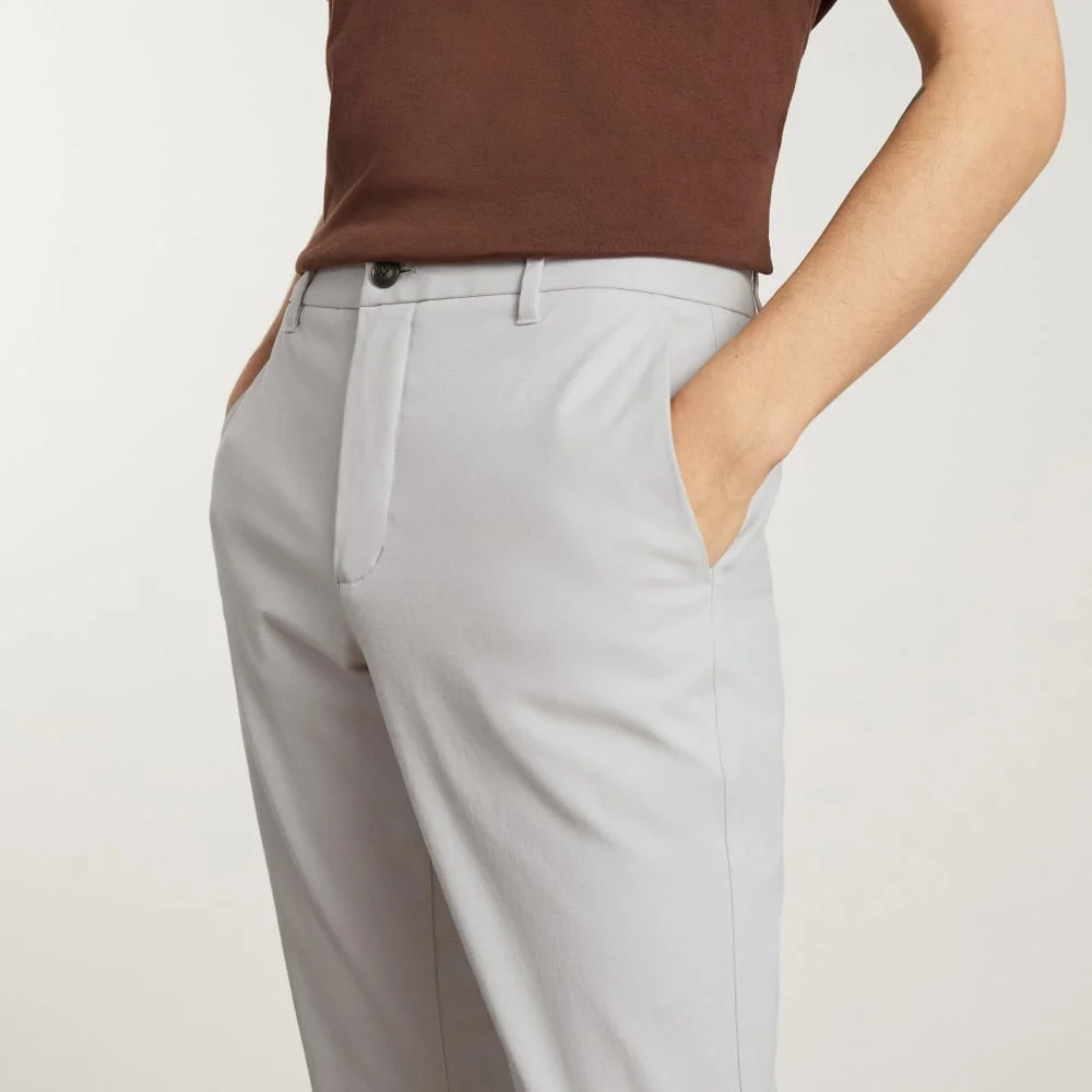 The Performance Chino | Uniform | Ice | Slim (2)