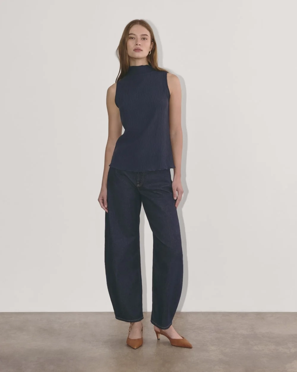 The Crinkle Tank | Navy (4)