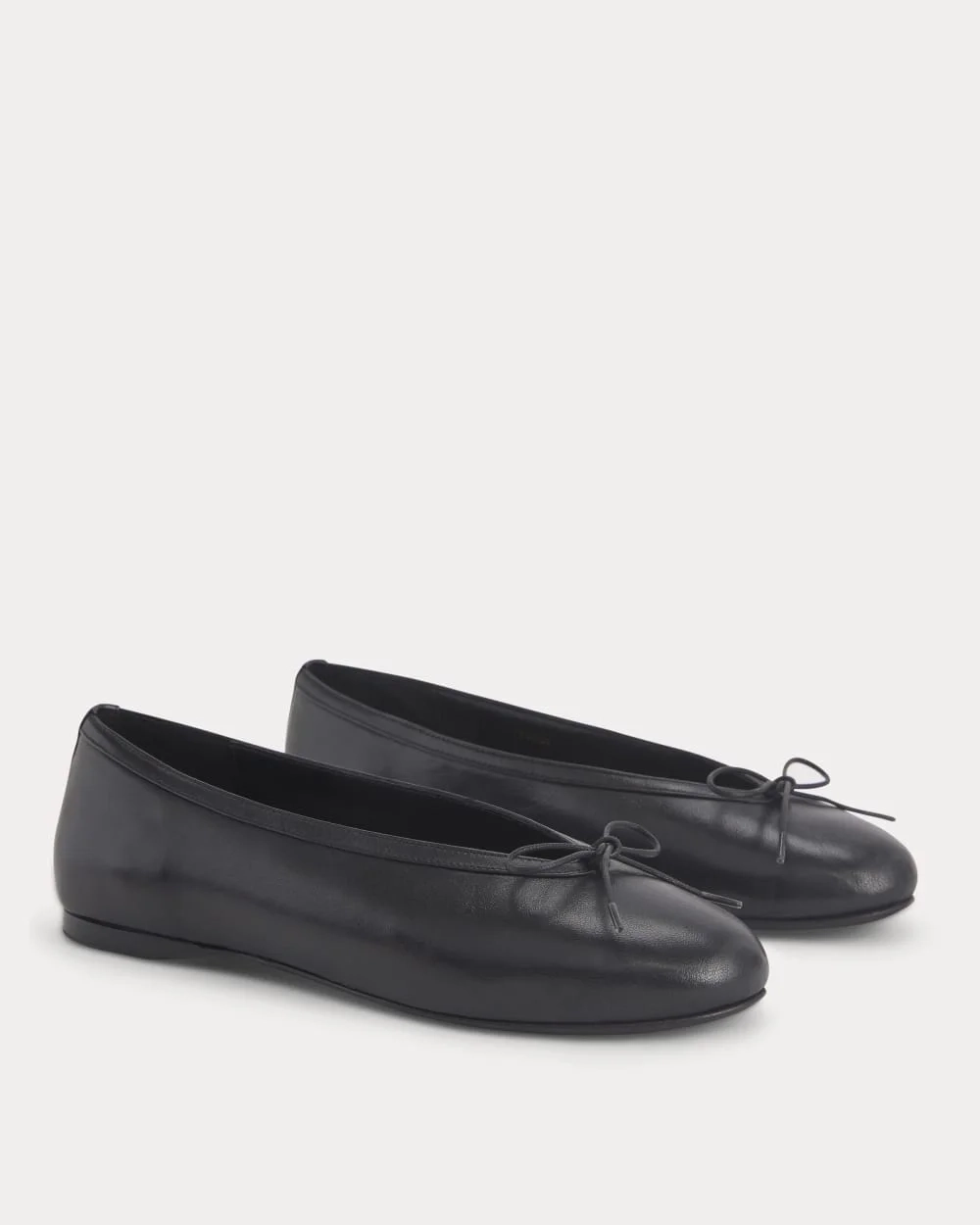 Made in Italy Ballet Flat | Black Leather (5)