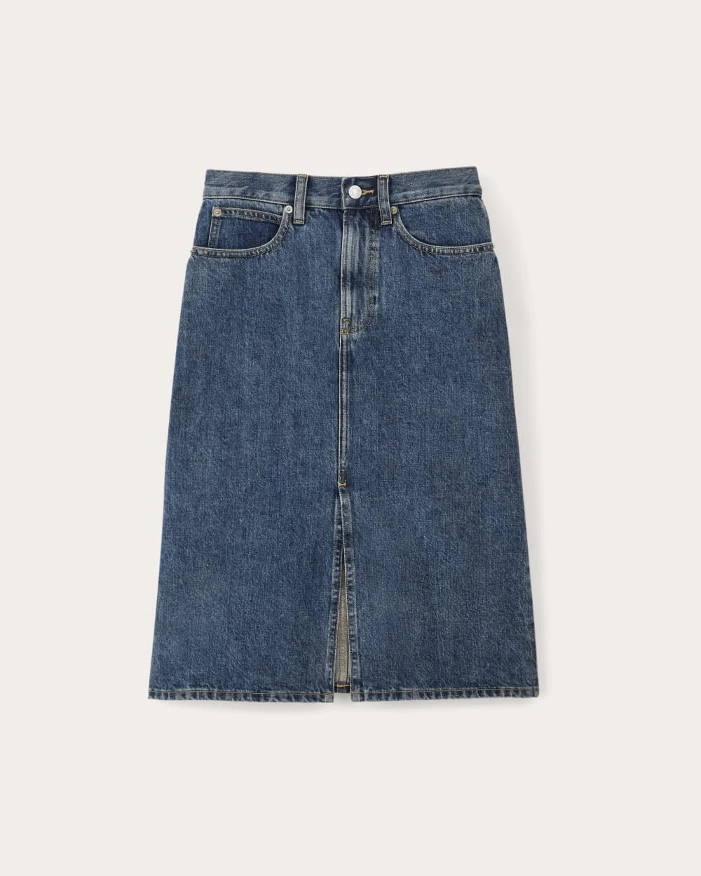 The Mid-Way Skirt | Deep Atlantic (3)