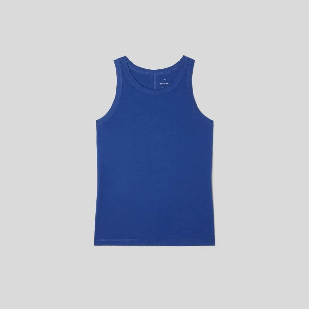 The Tank in Essential Cotton | Mazarine Blue (3)