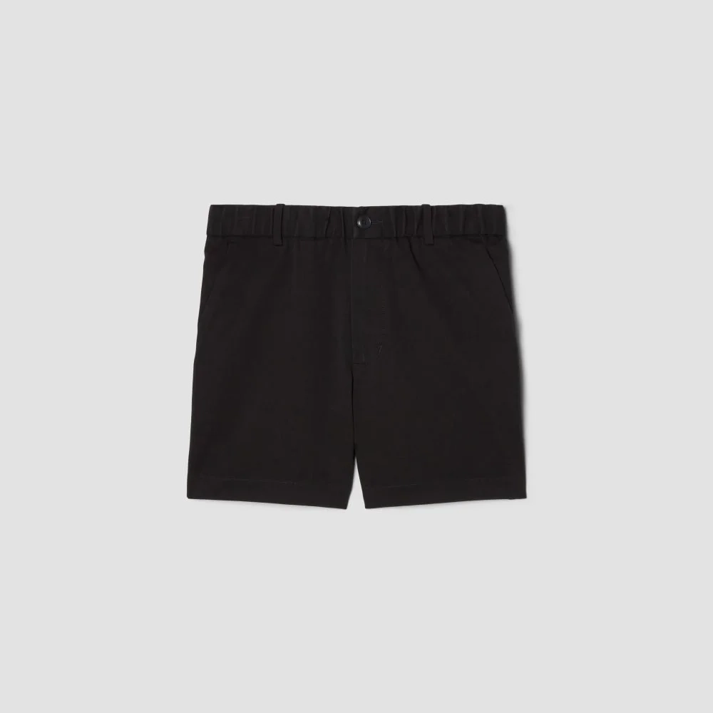 The Pull-On Performance Chino 5" Short | Black (4)