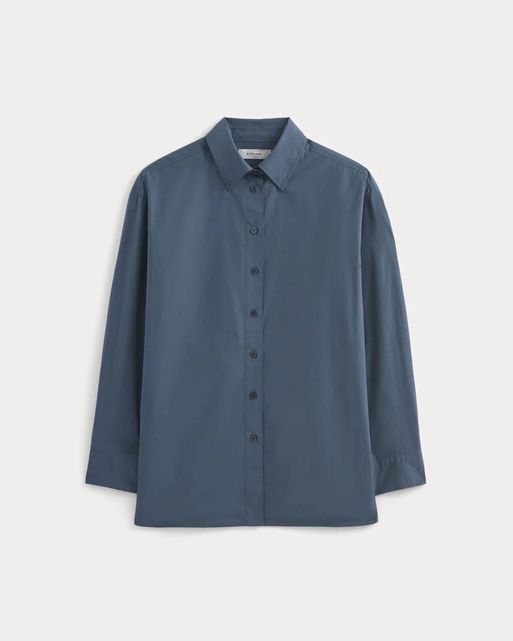 The Boyfriend Shirt in Ultrasoft Cotton | Deep Lazuli Blue (3)