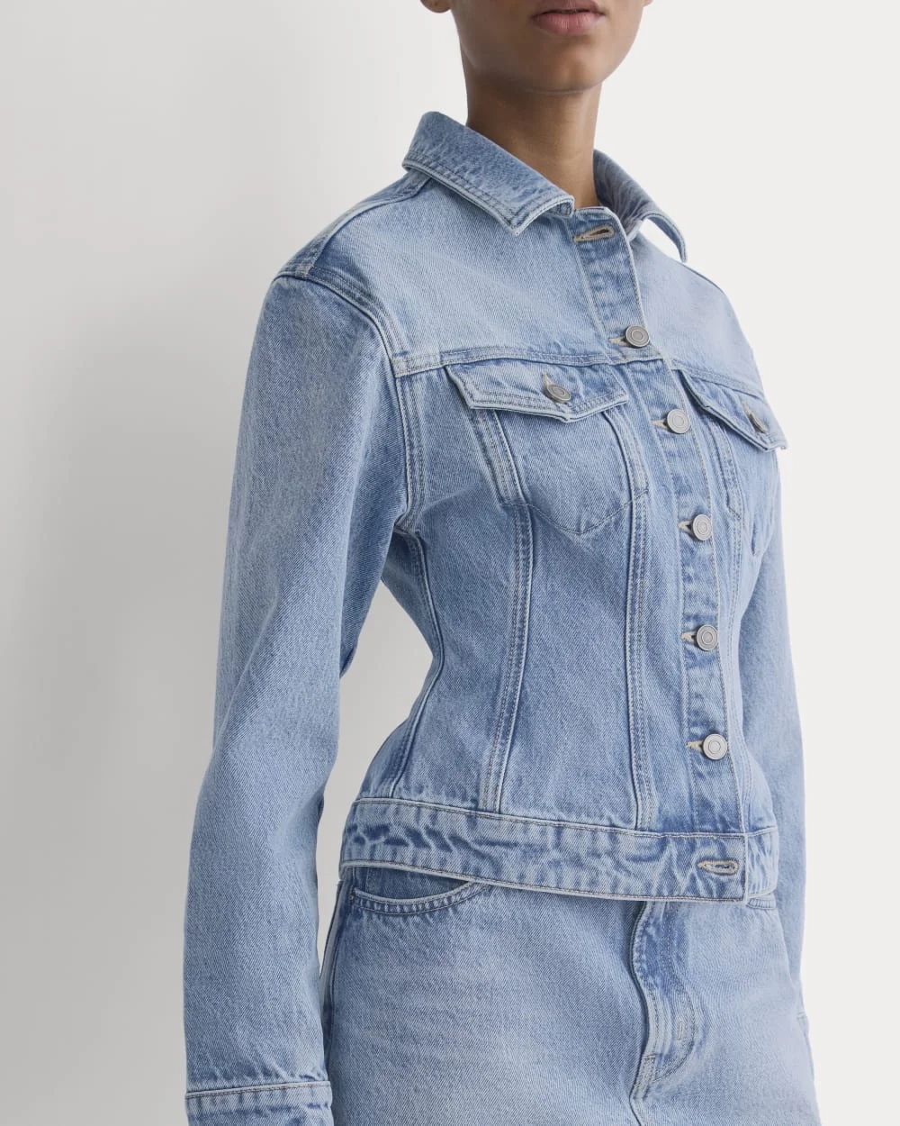 Everlane x Elena Bonvicini Lido Jacket | Crystal Cove Indigo (5)