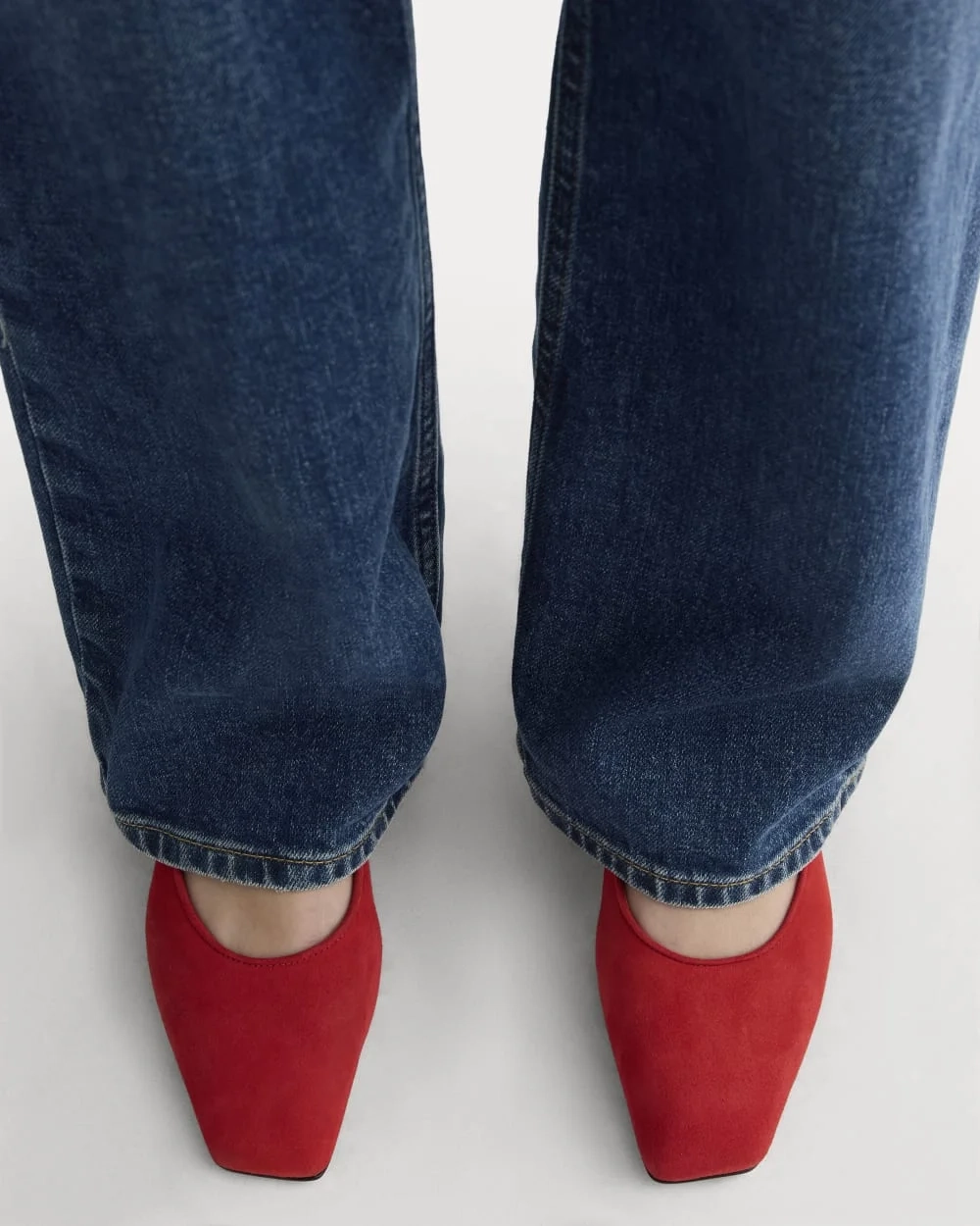 The Ballet Pump | Classic Red Suede (4)