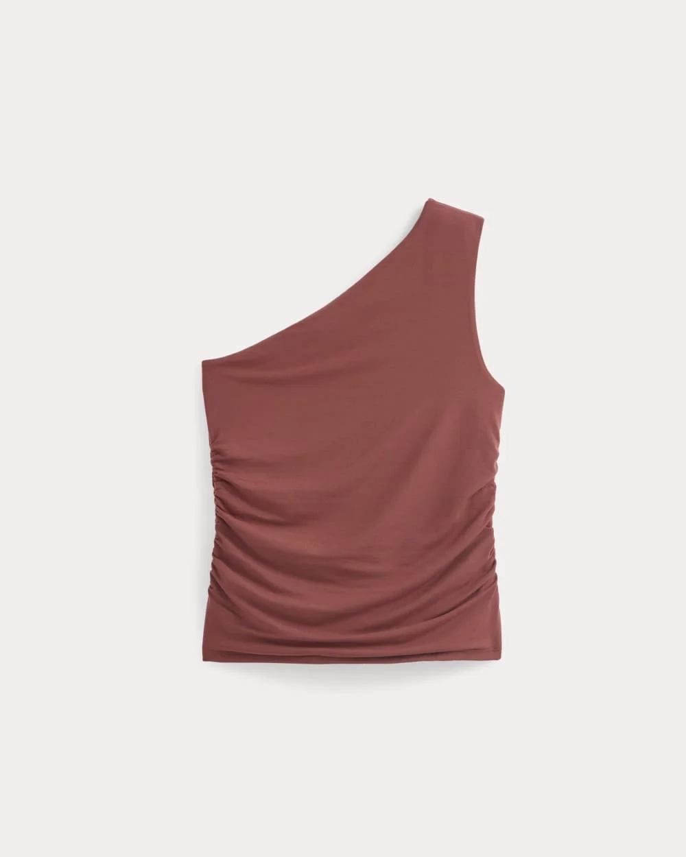 One-Shoulder Top | Henna Red (3)