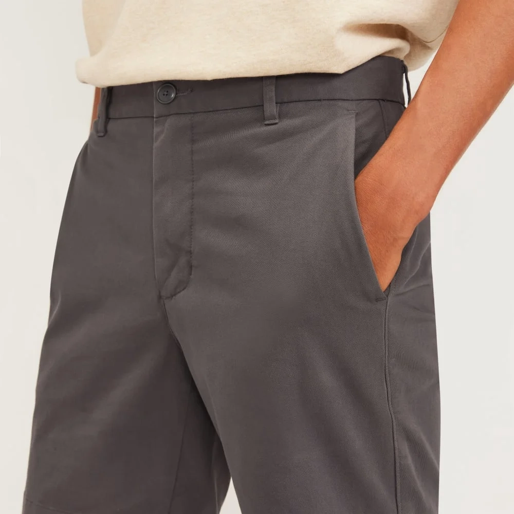 The 7” Slim-Fit Performance Chino Short | Slate Grey (4)