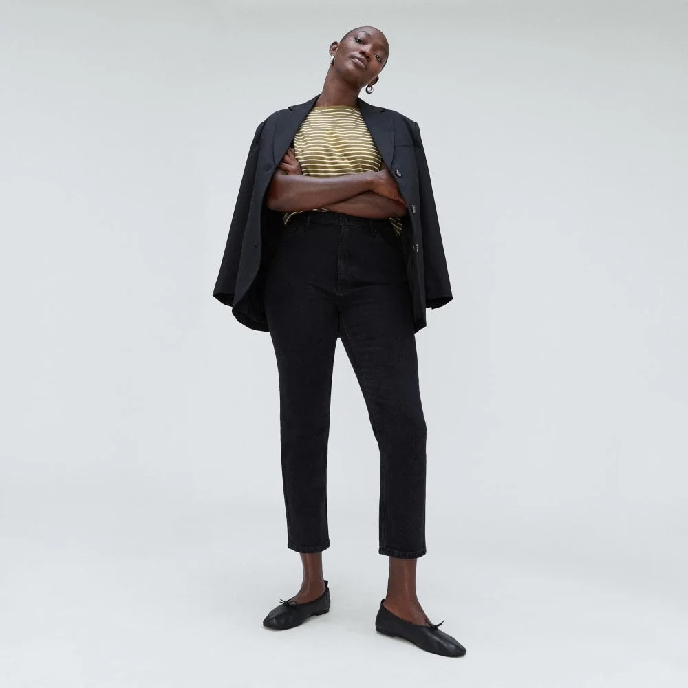 The Cheeky Hourglass Jean | Coal | 26.5" Inseam